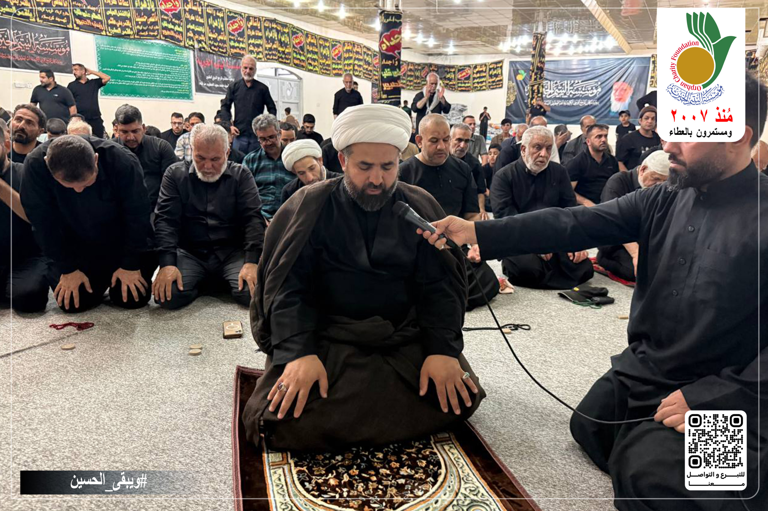 صلاة العشاء الجماعة بإمامة الشيخ حاتم الخاقاني