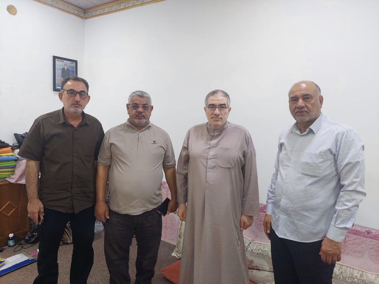 زار وفد من مؤسسة اليتيم الخيرية فرع ميسان ترأسه الحاج رضا الوحيلي رئيس الفرع أحد المتكفلين